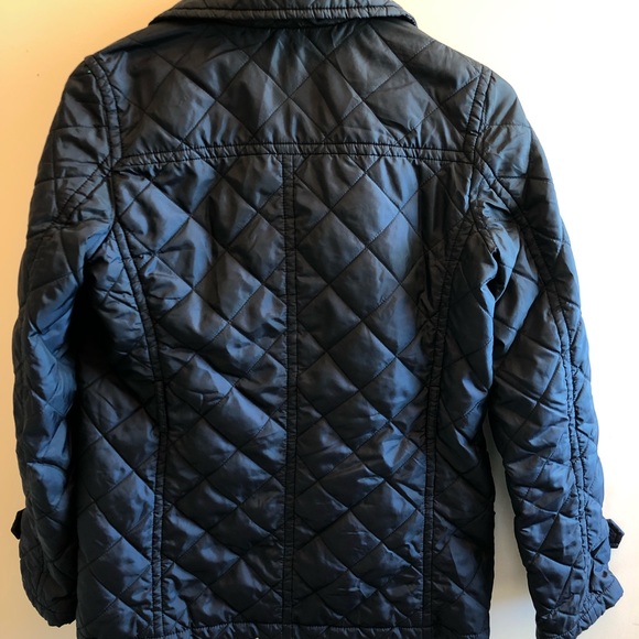 UNIQLO Navy Blue Down Coat Size Small - Picture 2 of 4